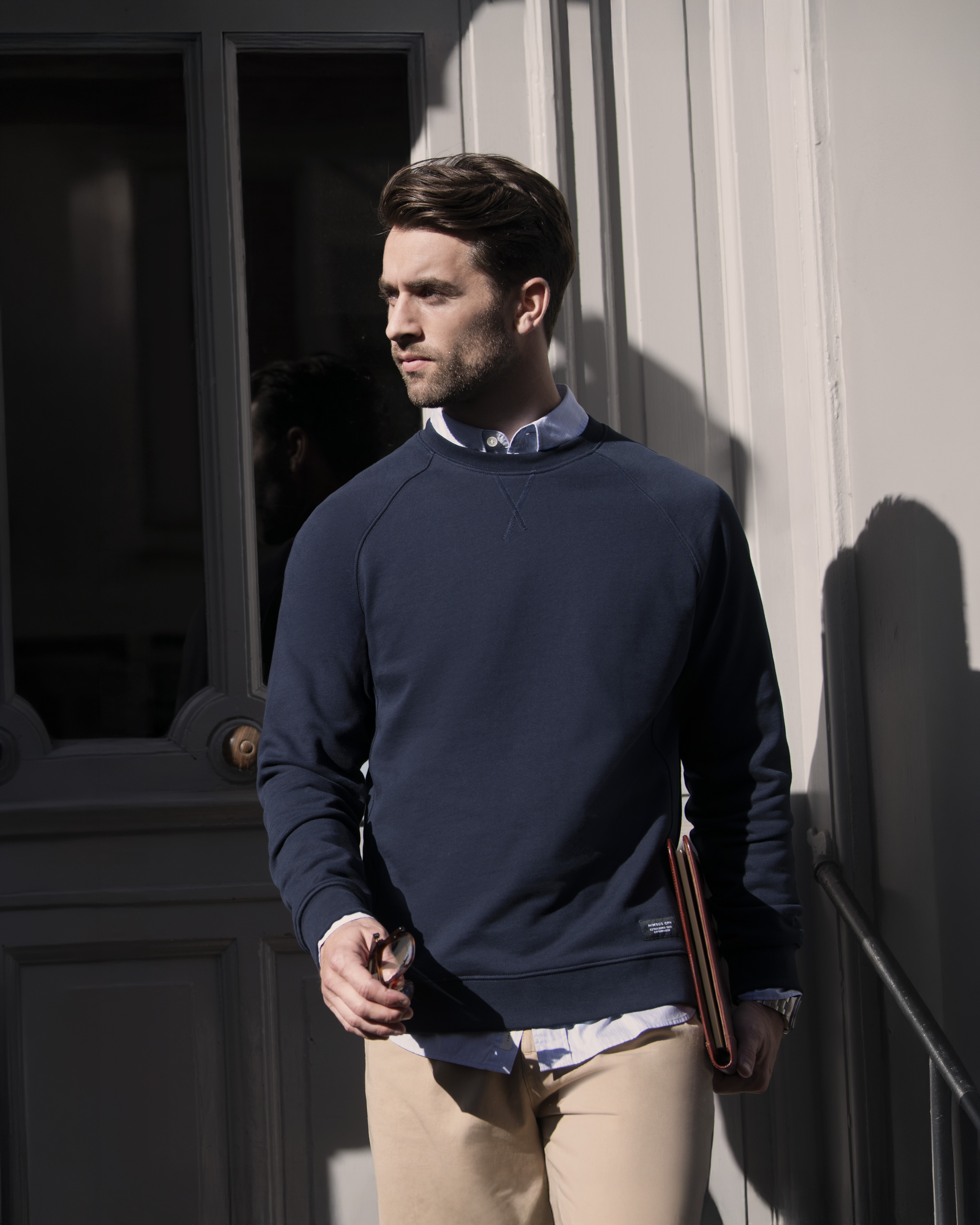 NIMBUS Georgetown Herren – Dark Navy (Am Modell)