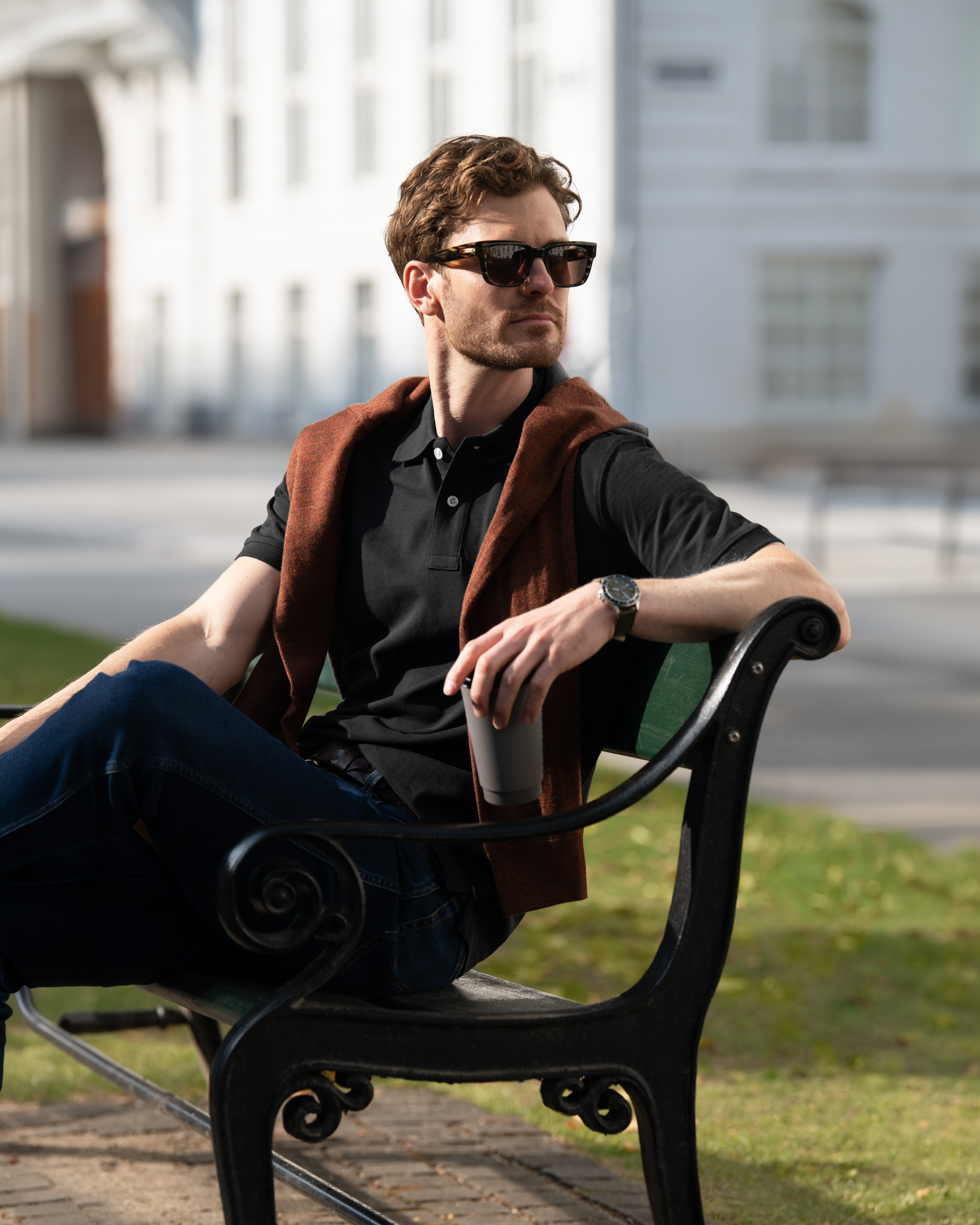 NIMBUS Yale Herren – Black (Am Modell)