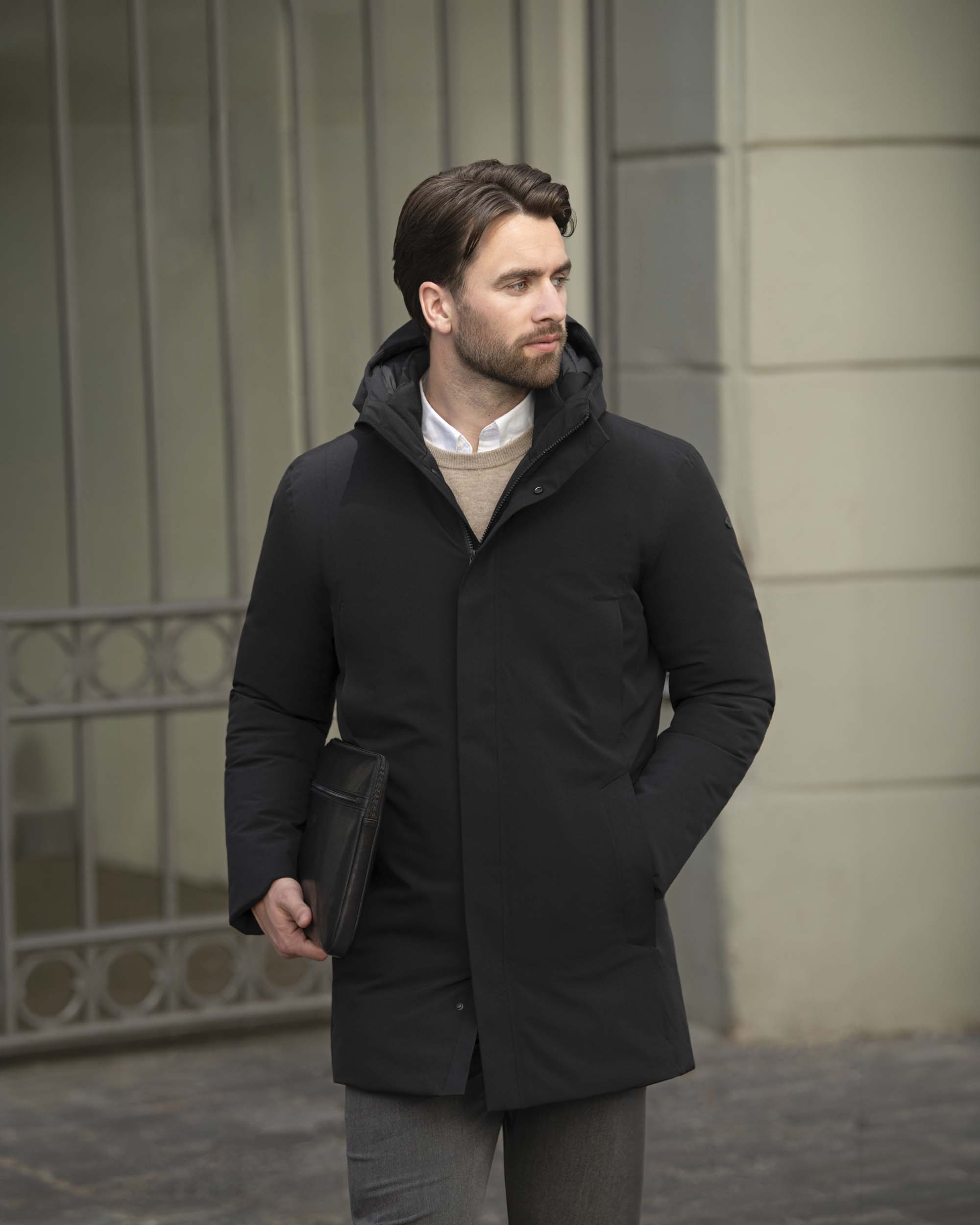 NIMBUS Evermont Herren – Black (Am Modell)