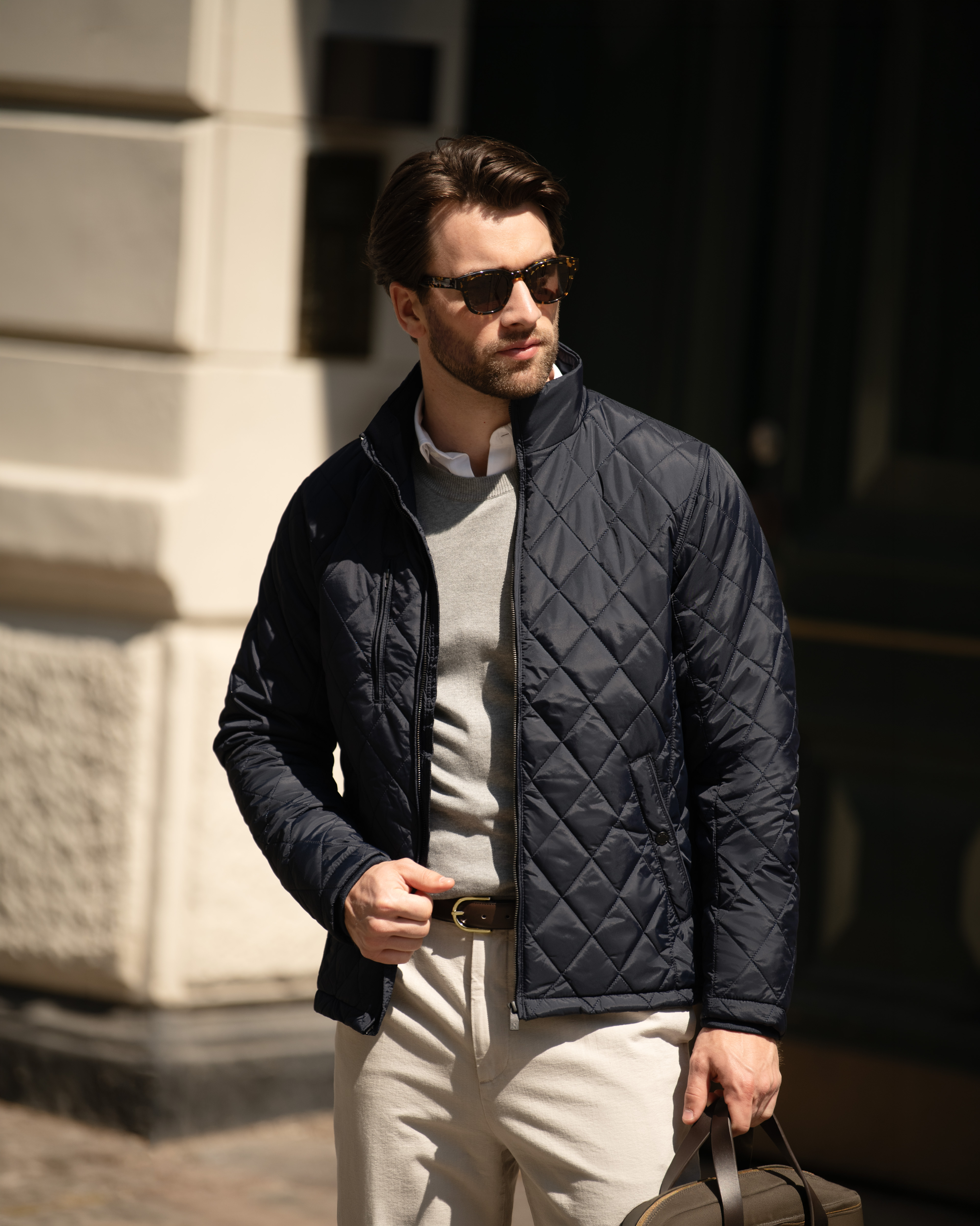 NIMBUS Henderson Herren – Midnight Blue (Am Modell)