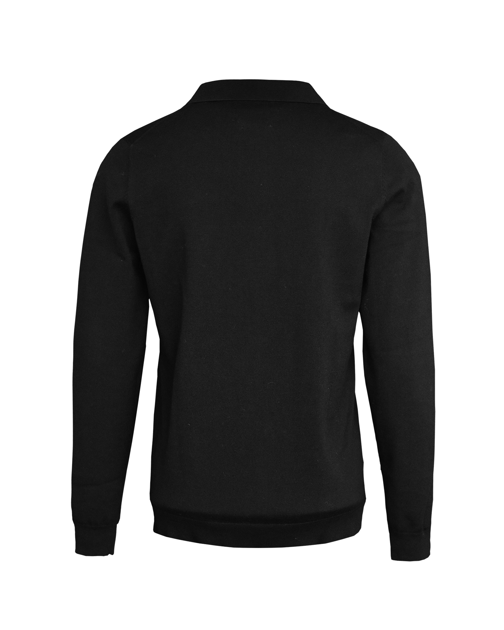 NIMBUS Brighton Long Sleeve Polo Damen – Black (Rücken)