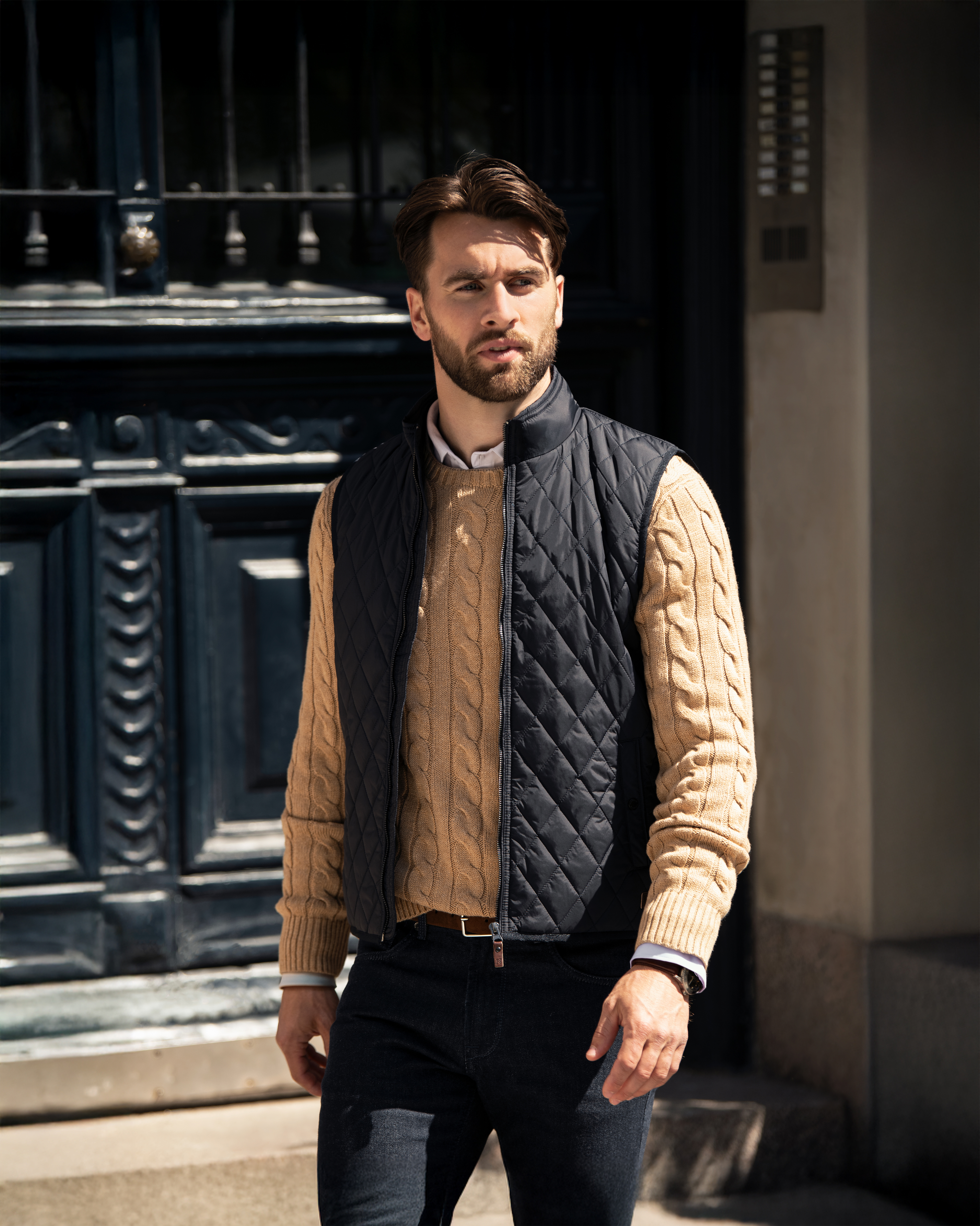 NIMBUS Camden Herren – Midnight Blue (Am Modell)